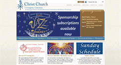 Desktop Screenshot of christchurchcovington.com